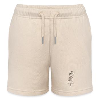 SERBSKA LENKA - kontur - - Kinder Organic Joggingshorts Mini Bolter von Stanley/Stella - Natur - Vorne