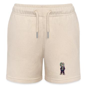 Bunter Street-Tron Charakter - Kinder Organic Joggingshorts Mini Bolter von Stanley/Stella - Natur - Vorne