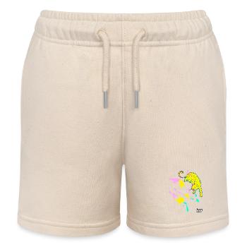 Go wild! - Kinder Organic Joggingshorts Mini Bolter von Stanley/Stella - Natur - Vorne