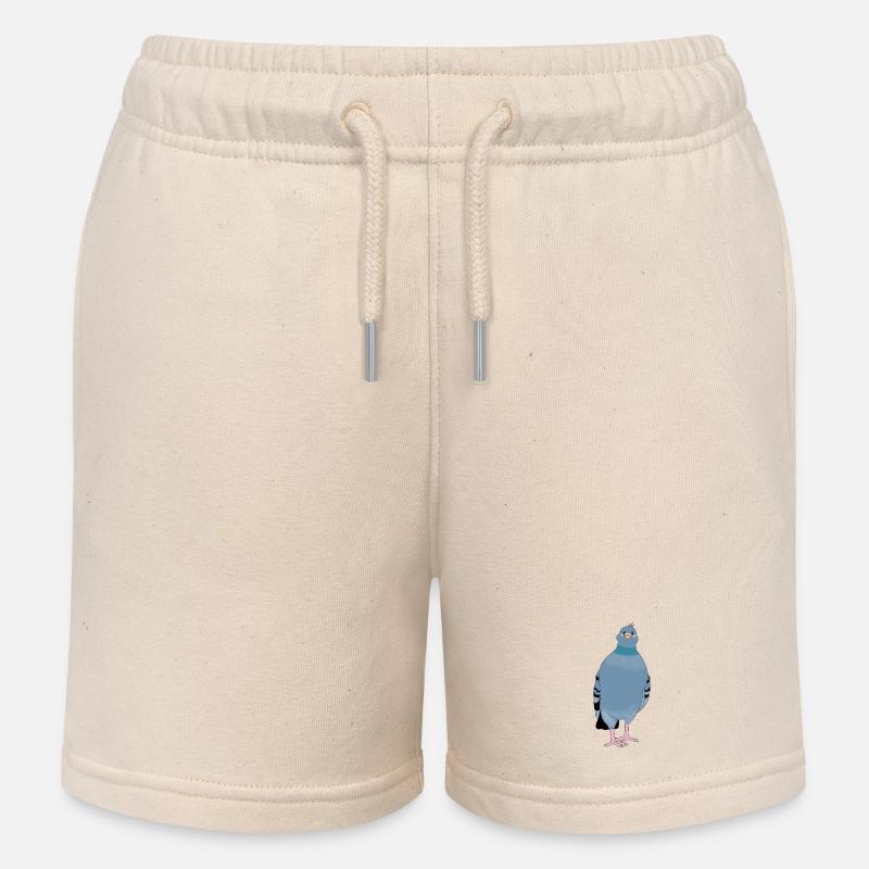 Colombe - Short de jogging enfant bio Stanley/Stella - écru doux