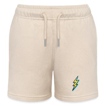 Vanguard Style Lightning - Kids Organic Sweat Shorts by Stanley/Stella - soft Ecru - Front