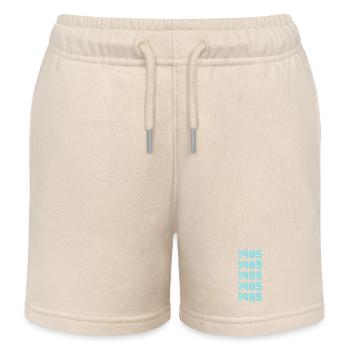 Geburtsjahr 1985 - Kinder Organic Joggingshorts Mini Bolter von Stanley/Stella - Natur - Vorne