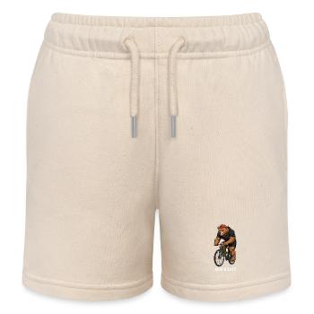 Vélo de route Vélo Vélo Sport Vélo VTT - Short de jogging enfant bio Stanley/Stella - écru doux - Devant