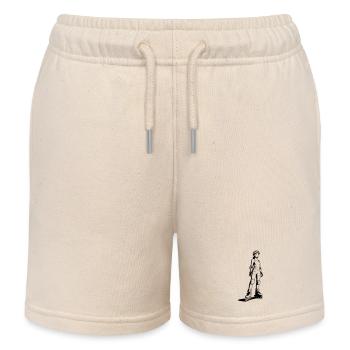 Patinage en ligne - Short de jogging enfant bio Stanley/Stella - écru doux - Devant