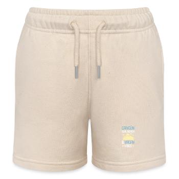 Dicton de l’été de Cancún - Short de jogging enfant bio Stanley/Stella - écru doux - Devant