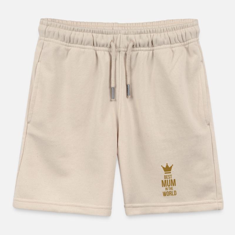 Die beste Mutter der Welt - Muttertag Kinder Organic Joggingshorts Mini Bolter von Stanley/Stella