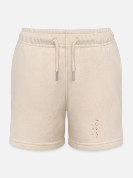 All you need is love - Kinder Organic Joggingshorts Mini Bolter von Stanley/Stella - Natur