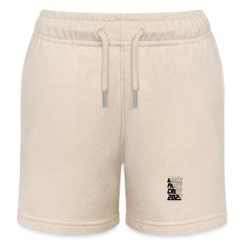 Malle Party Crew 2025 (Garantie du prix le plus bas) - Short de jogging enfant bio Stanley/Stella - écru doux - Devant