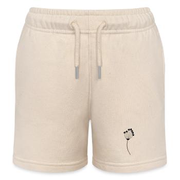 Blume - Kinder Organic Joggingshorts Mini Bolter von Stanley/Stella - Natur - Vorne
