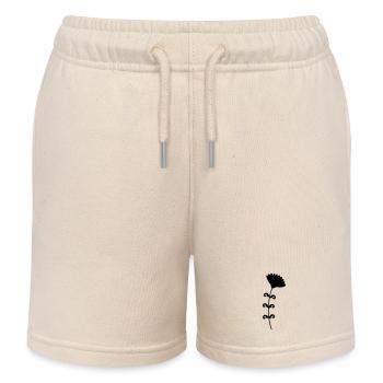 Blume - Kinder Organic Joggingshorts Mini Bolter von Stanley/Stella - Natur - Vorne