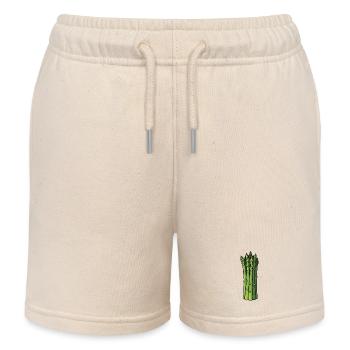 Spargeln - Kinder Organic Joggingshorts Mini Bolter von Stanley/Stella - Natur - Vorne