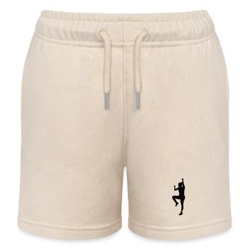 Klimkracht Vrouw – Climbing Spirit - Short de jogging enfant bio Stanley/Stella - écru doux - Devant