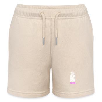 Junggesellinnenabschied Crew - Kinder Organic Joggingshorts Mini Bolter von Stanley/Stella - Natur - Vorne