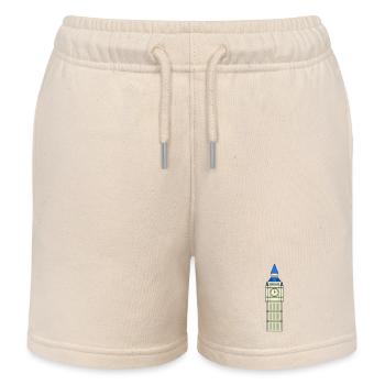 conception de grand ben - Short de jogging enfant bio Stanley/Stella - écru doux - Devant