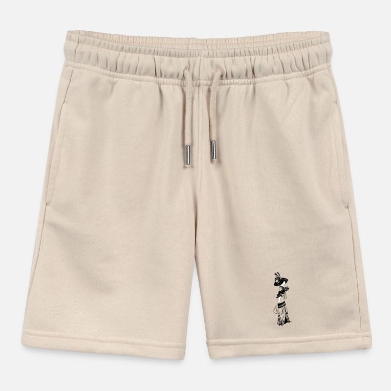Victorian Elegance mit Blumenmuster Kinder Organic Joggingshorts Mini Bolter von Stanley/Stella