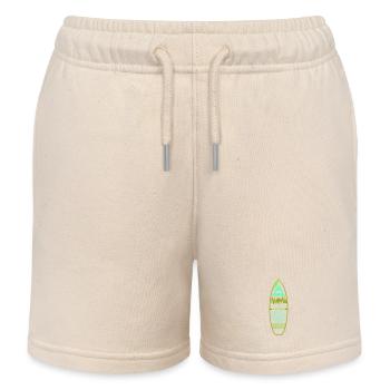 surfboard_design - Short de jogging enfant bio Stanley/Stella - écru doux - Devant