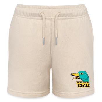 Ist mir doch egal - Kinder Organic Joggingshorts Mini Bolter von Stanley/Stella - Natur - Vorne