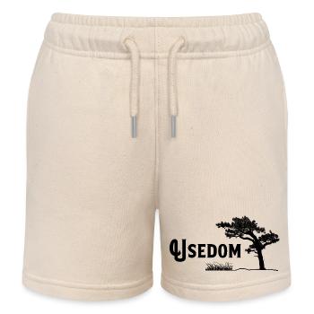 Usedom, Perle der Ostsee - Kinder Organic Joggingshorts Mini Bolter von Stanley/Stella - Natur - Vorne