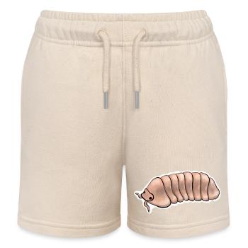 Cubaris Murina Papaya Isopods - Kinder Organic Joggingshorts Mini Bolter von Stanley/Stella - Natur - Vorne