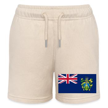 Pitcairninseln - Kinder Organic Joggingshorts Mini Bolter von Stanley/Stella - Natur - Vorne