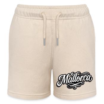 Mallorca Tattoo - Kids Organic Sweat Shorts by Stanley/Stella - soft Ecru - Front