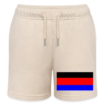 ostfrieslandfahne - Kinder Organic Joggingshorts Mini Bolter von Stanley/Stella - Natur - Vorne