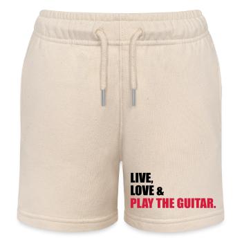 Guitare - Short de jogging enfant bio Stanley/Stella - écru doux - Devant