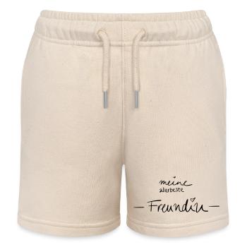 Meine allerbeste Freundin - Kinder Organic Joggingshorts Mini Bolter von Stanley/Stella - Natur - Vorne