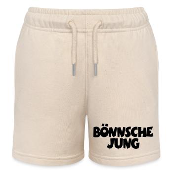 Bönnsche Jung - Unser Mann aus Bonn am Rhein - Kinder Organic Joggingshorts Mini Bolter von Stanley/Stella - Natur - Vorne