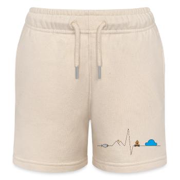 Adventure - Kids Organic Sweat Shorts by Stanley/Stella - soft Ecru - Front