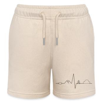 Outdoor Design - Kids Organic Sweat Shorts by Stanley/Stella - soft Ecru - Front