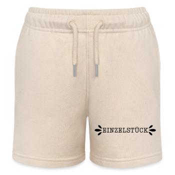 Einzelstück - Kinder Organic Joggingshorts Mini Bolter von Stanley/Stella - Natur - Vorne