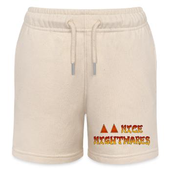 Nice Nightmares Fire Dream - Kids Organic Sweat Shorts by Stanley/Stella - soft Ecru - Front
