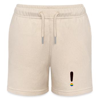 fort et fier - Short de jogging enfant bio Stanley/Stella - écru doux - Devant