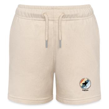Surf - Short de jogging enfant bio Stanley/Stella - écru doux - Devant