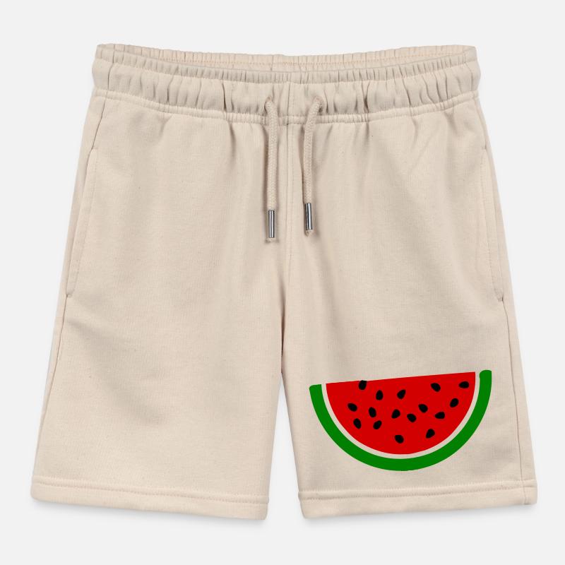 Melon pastèque Short de jogging enfant bio Stanley/Stella