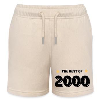 Best of 2000 - Short de jogging enfant bio Stanley/Stella - écru doux - Devant