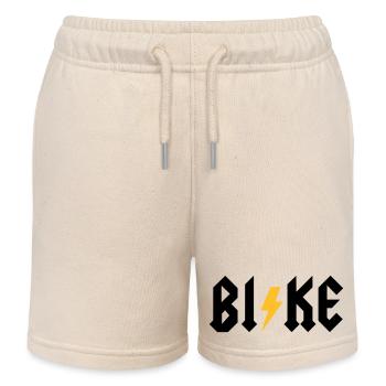 BI!KE - Kinder Organic Joggingshorts Mini Bolter von Stanley/Stella - Natur - Vorne