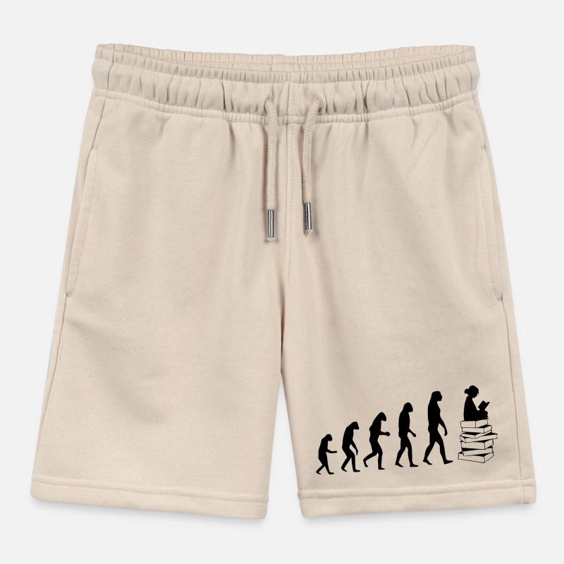 Read evolution Kids Organic Sweat Shorts by Stanley/Stella