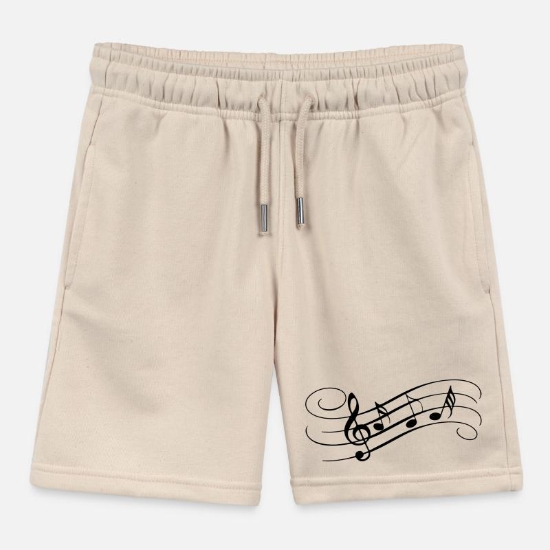 Envolée de notes Short de jogging enfant bio Stanley/Stella