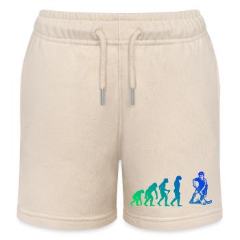 Déclaration pour tout le floorball - Short de jogging enfant bio Stanley/Stella - écru doux - Devant