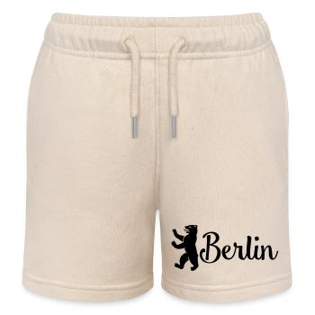 berlin - Kinder Organic Joggingshorts Mini Bolter von Stanley/Stella - Natur - Vorne