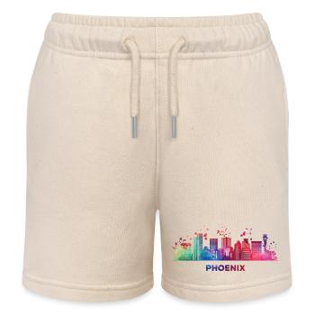 Phéniciens Skyline Phoenix - Short de jogging enfant bio Stanley/Stella - écru doux - Devant