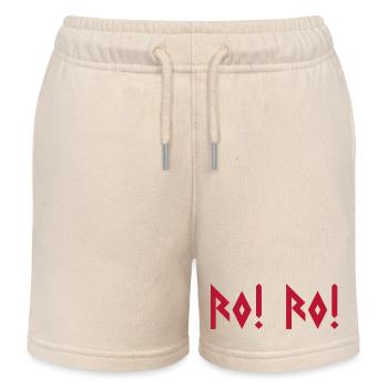 Calm! Calm! – Norwegian Viking - Kids Organic Sweat Shorts by Stanley/Stella - soft Ecru - Front