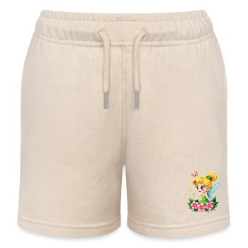 Fee - Kinder Organic Joggingshorts Mini Bolter von Stanley/Stella - Natur - Vorne