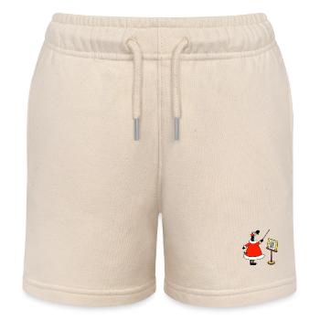 Stille Nacht Sigi - Kinder Organic Joggingshorts Mini Bolter von Stanley/Stella - Natur - Vorne