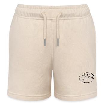 Mathieu - Kids Organic Sweat Shorts by Stanley/Stella - soft Ecru - Front