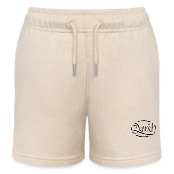 David - Kinder Organic Joggingshorts Mini Bolter von Stanley/Stella - Natur - Vorne