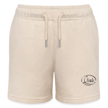 Claude - Kids Organic Sweat Shorts by Stanley/Stella - soft Ecru - Front