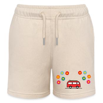 ALLES GUTE ZUM GEBURTSTAG, PAPA. PAPA. VATERTAG. VATER - Kinder Organic Joggingshorts Mini Bolter von Stanley/Stella - Natur - Vorne